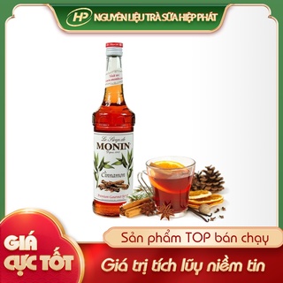 Syrup Quế MONIN  - 700ml - [THƠM DỊU] - SP000100 - Nguyên liệu trà sữa HIỆP PHÁT