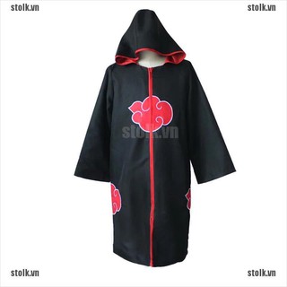 Áo Choàng Cosplay Akatsuki Itachi Cao Cấp