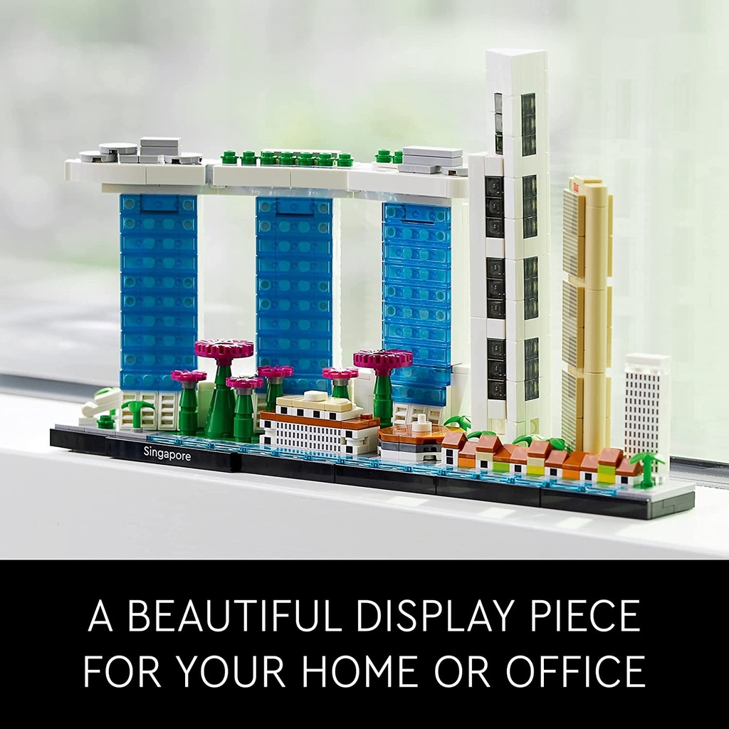 LEGO Architecture 21057 Mô Hình Lắp Ráp Singapore