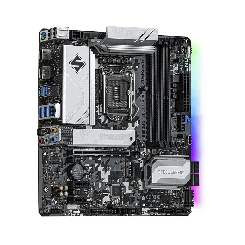 Bo mạch chính/ Mainboard Asrock B560M Steel Legend - Bảo hành 36 tháng