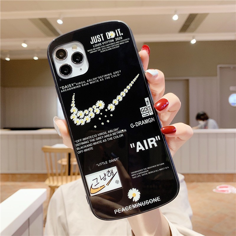 [ IPHONE ] Ốp Lưng Kính Cường Lực Viền Cong Lucky Air - K036