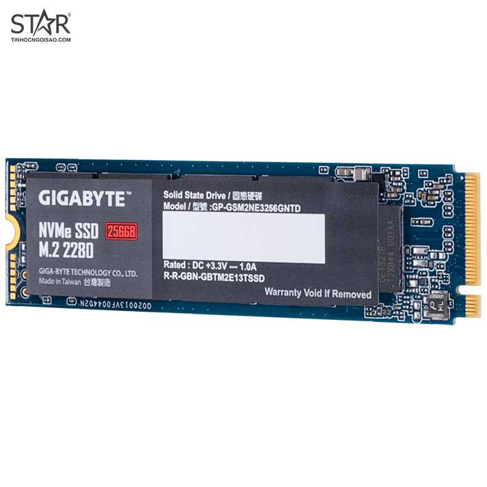 Ổ cứng SSD 256G Gigabyte M.2 NVMe PCIe Gen3x4 (GP-GSM2NE3256GNTD) | BigBuy360 - bigbuy360.vn