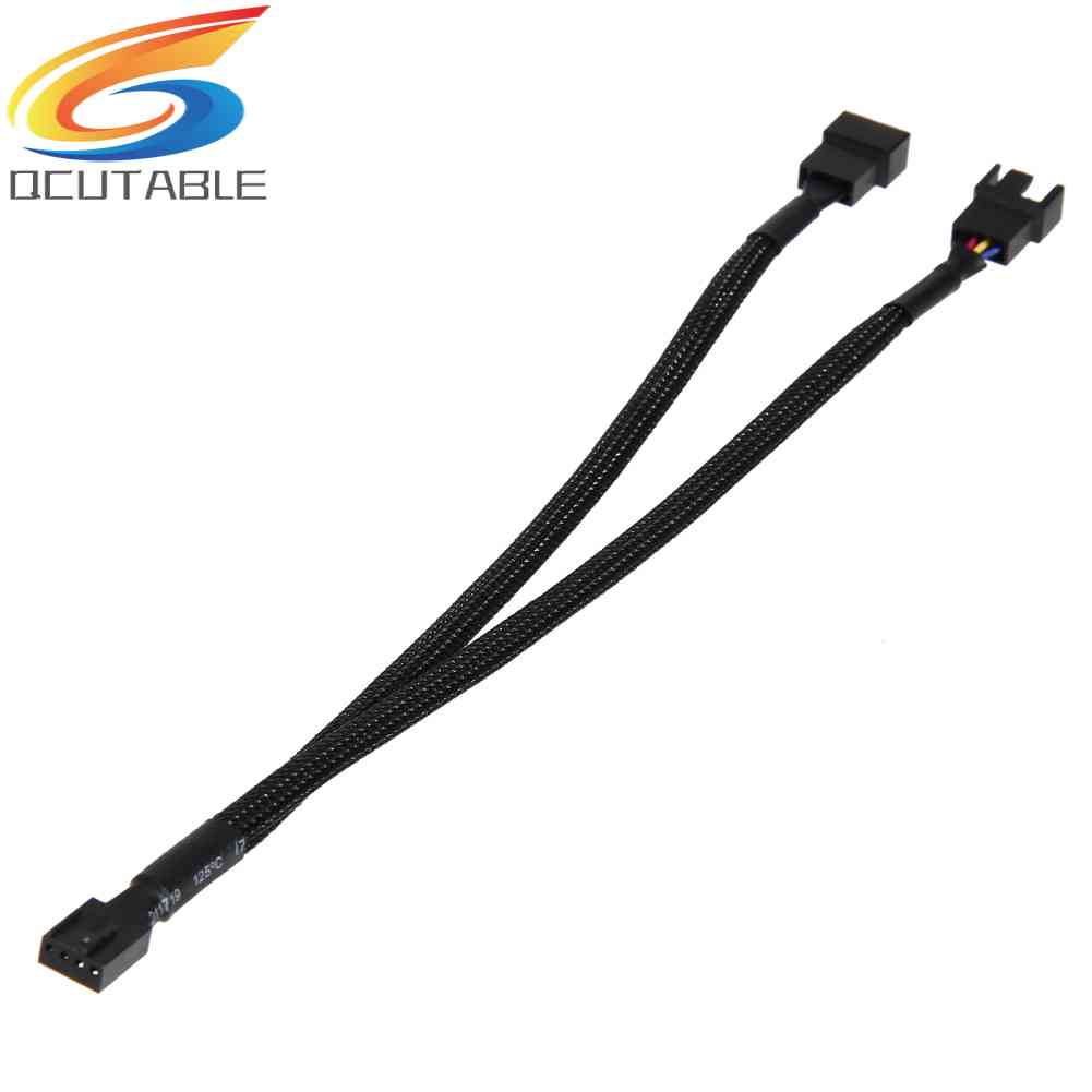 Bộ 4 Dây Cáp Chuyển Đổi 4Pin PWM Sang 3 / 4 Dual PWM Cho Quạt Máy Tính