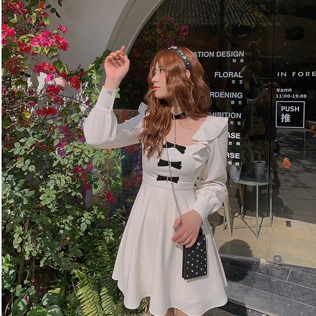 Đầm nữ kiểu sơ mi dáng xòe Emilyshop