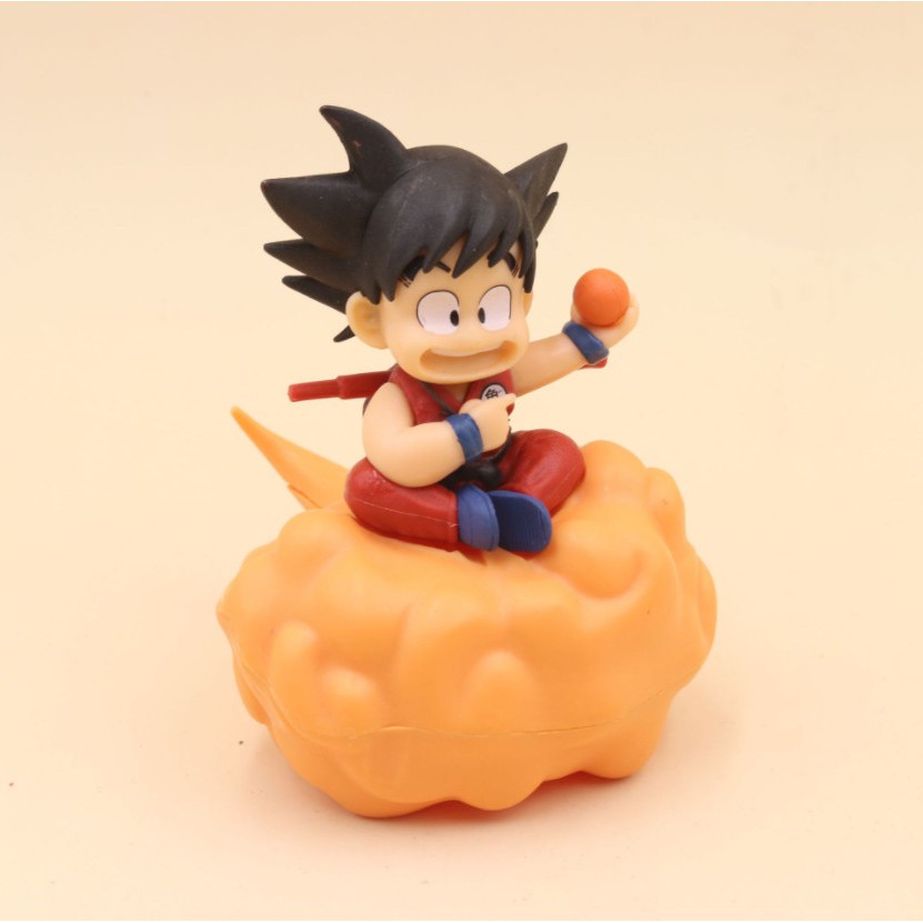 Mô Hình Dragon Ball Goku Bảy Viên Ngọc Rồng Cưỡi Mây Cầm Ngọc Cute Figure Manga Anime MH51