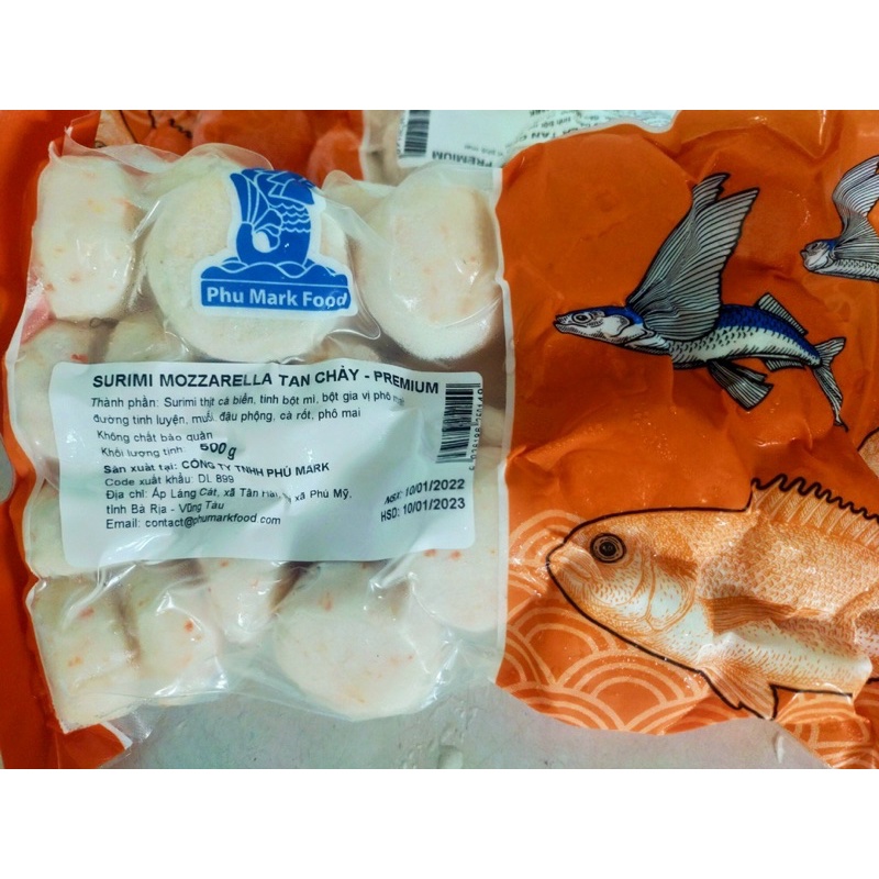 CÁ VIÊN PHÔ MAI FM MOZARELLA 500GR