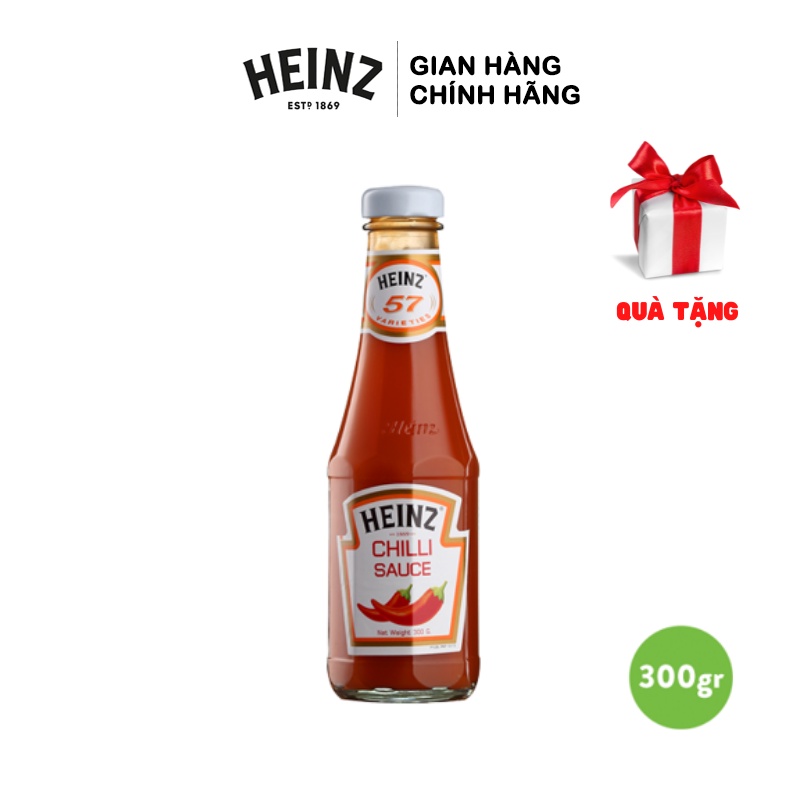 Tương Cà Chua HEINZ 300g (Date:2023) + Tặng 1 Túi Cà Heinz 120g (Date: 28/01/2022)
