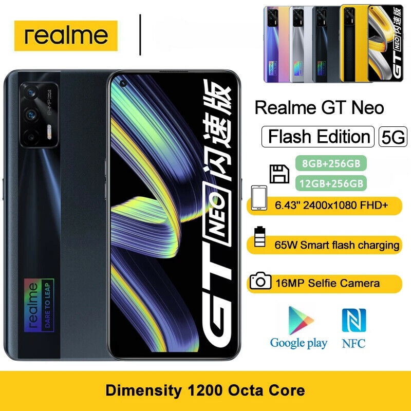 Điện Thoại Realme GT Neo Flash 5G ram 8G/128GB - Hàng nhập khẩu | WebRaoVat - webraovat.net.vn