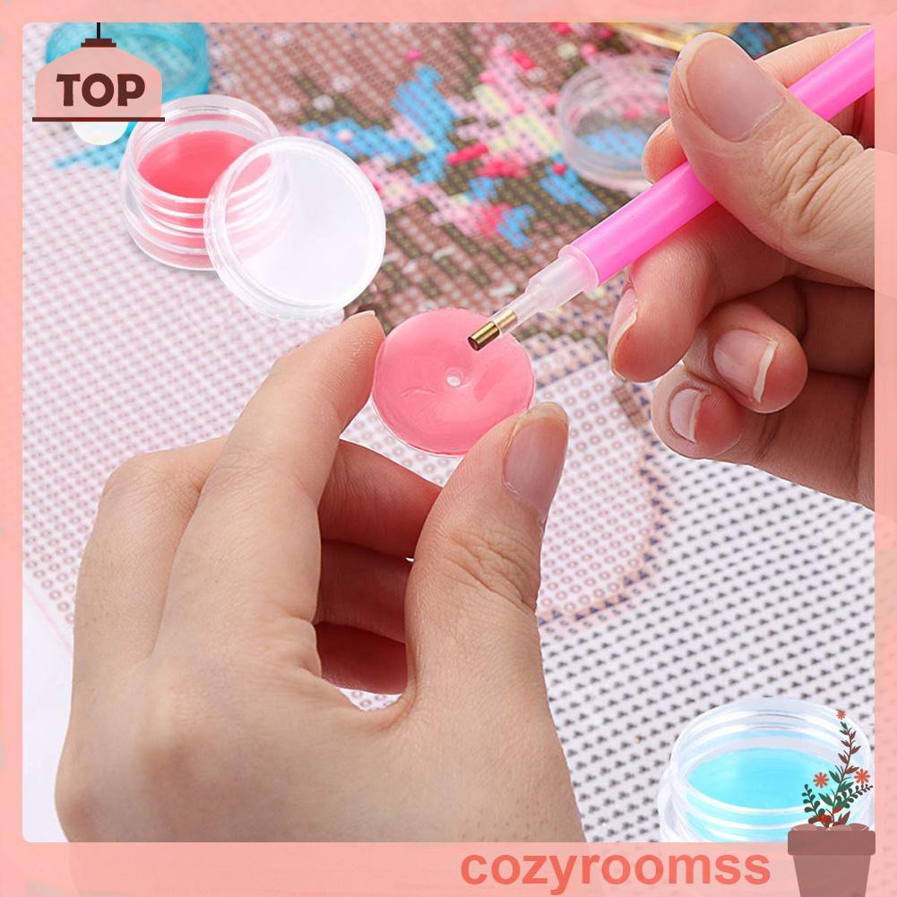 Lọ keo đất sét cho tranh đính đá DIY tiện dụng