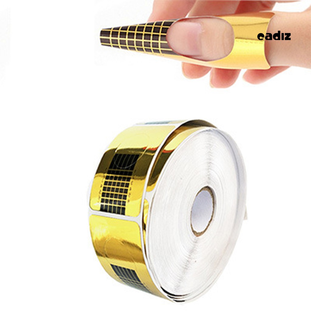 [Hàng mới về] Bộ 100 Nhãn Dán Acrylic Tự Dính Giữ Móng Tay Chất Lượng Cao