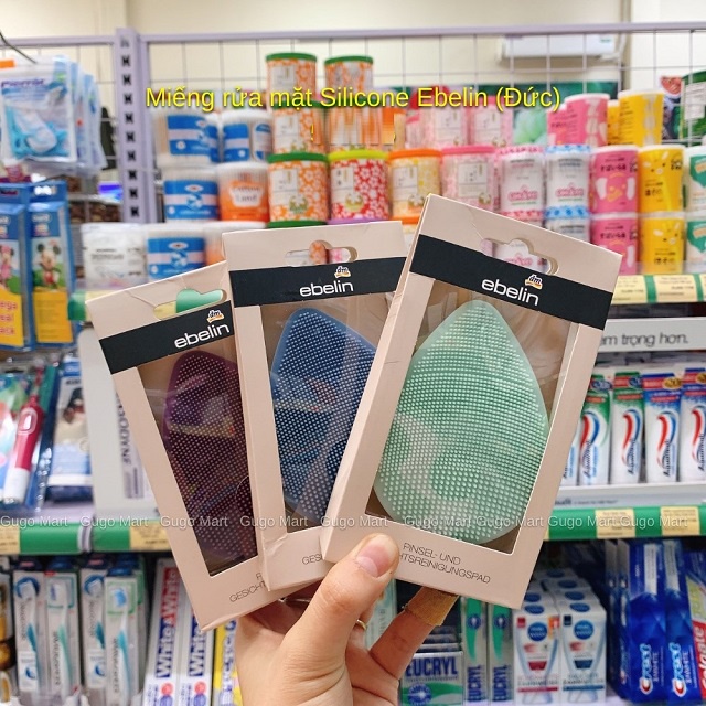 Miếng rửa mặt Silicon Ebelin Đức