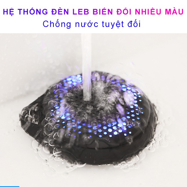 Loa bluetooth chống nước SIDOTECH A021 không dây cầm tay - LED RGB / Siêu Bass / Siêu bền phù  hợp dã ngoại cầm tay