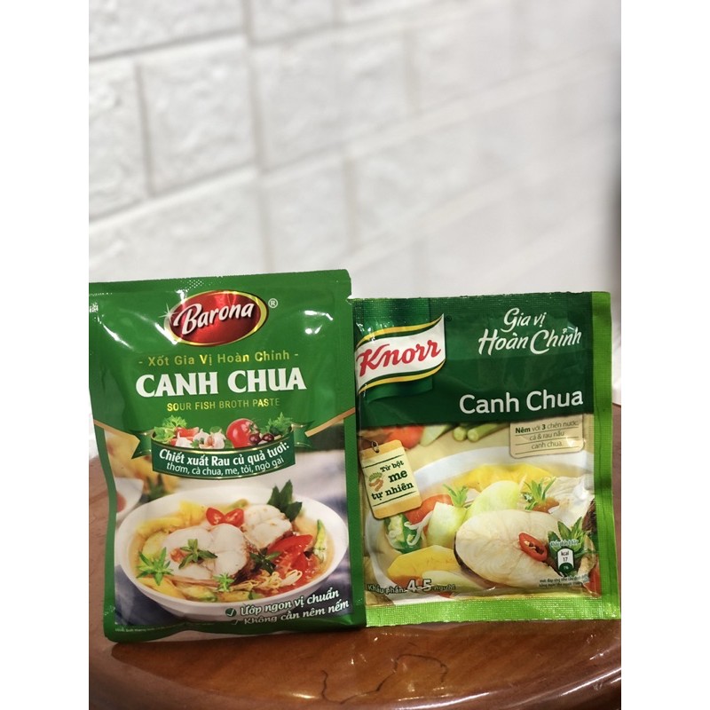 [FREESHIP GIÁ SỈ] XỐT CANH CHUA BARONA VÀ KNORR