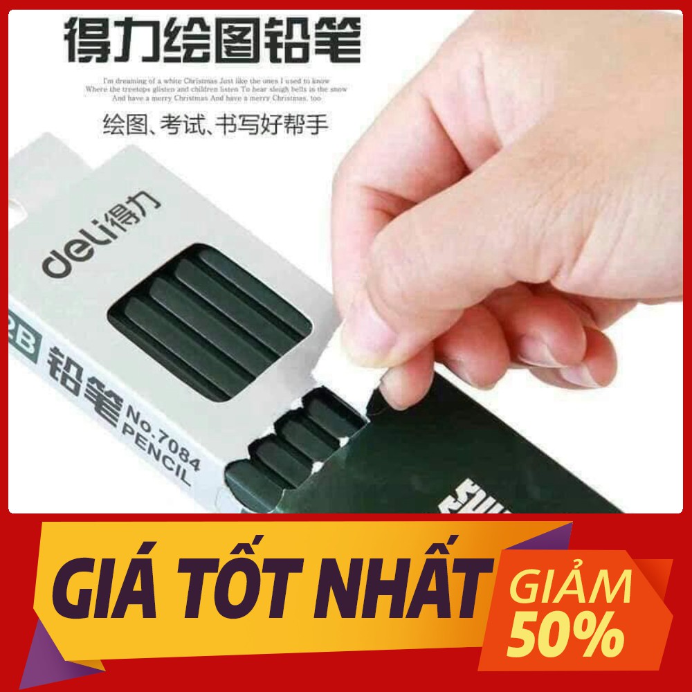 BÚT CHÌ DELI VỈ 12 CÂY HÀNG LOẠI 1