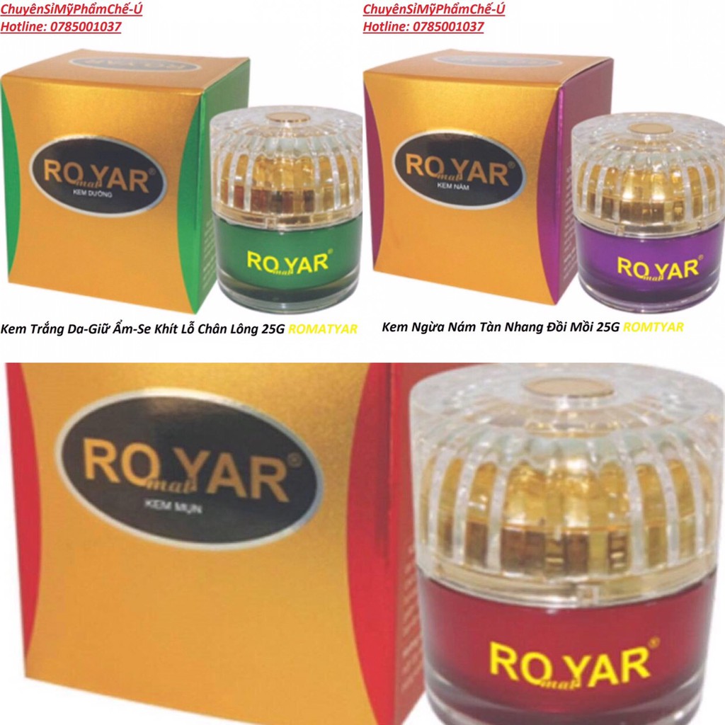 Kem Romatyar 3 Loại Dòng 25G