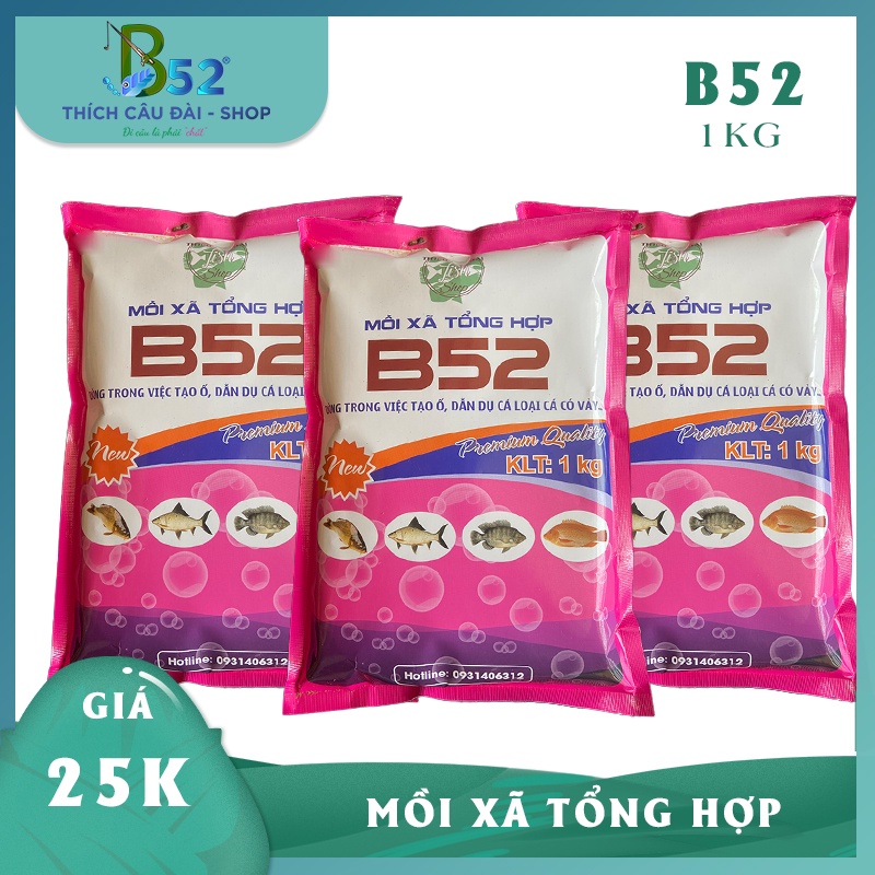 Môi Câu  B52 Chuyên Chép, Tra, Chim, Rô Phi