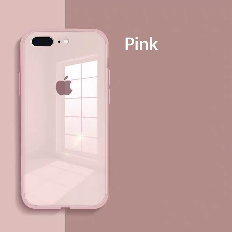 Ốp điện thoại tráng gương màu sắc ngọt ngào cho iPhone 6 6S X XS MAX XR iPhone 11 11Pro iPhone 11Promax