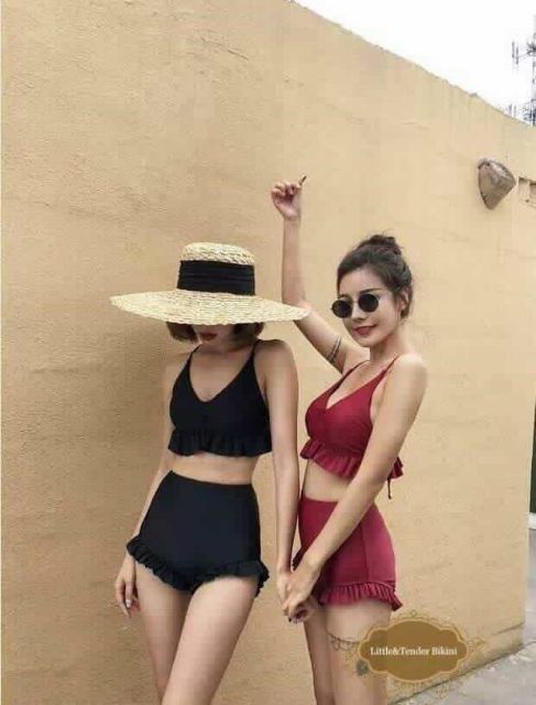 Bikini bánh bèo cạp cao | BigBuy360 - bigbuy360.vn