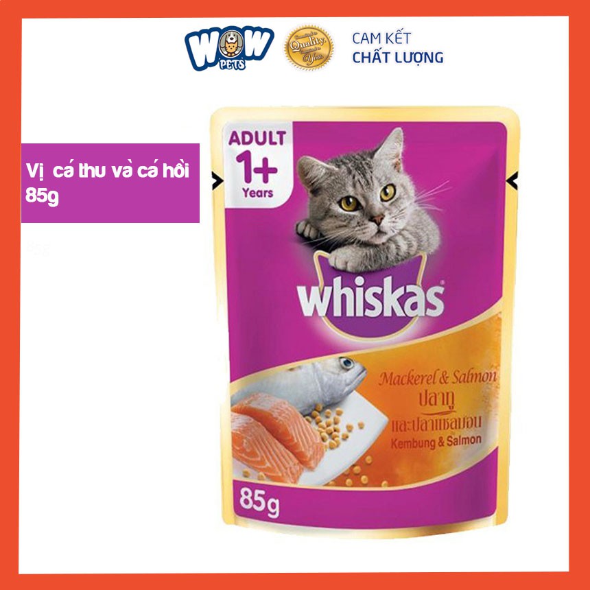 [E004] Pate Whiskas dành cho mèo đủ vị, thức ăn cho mèo, bổ sung dinh dưỡng, wowpets pate cho mèo