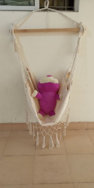 Võng vải võng trong nhà võng macrame trang trí