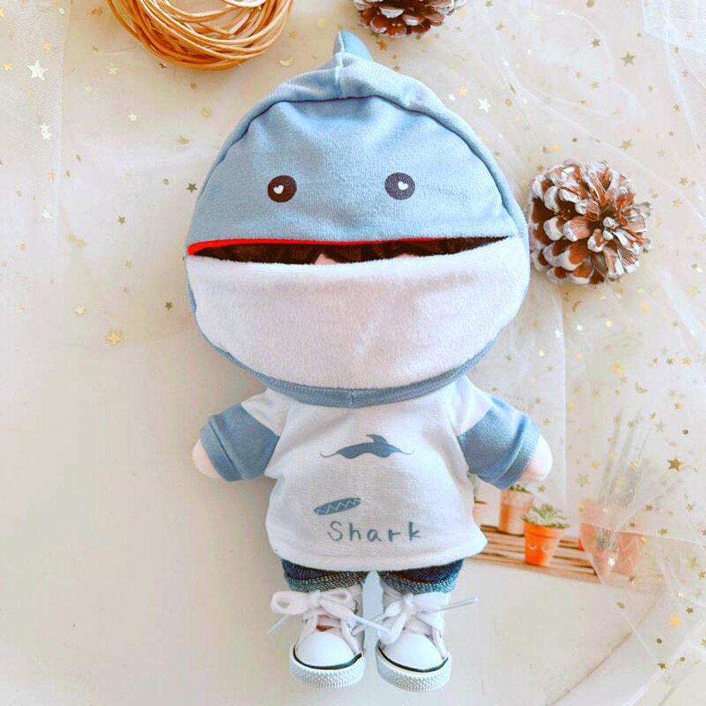 Luol Áo Sweater Liền Thân Hình Khủng Long Thay Đổi Cho Búp Bê