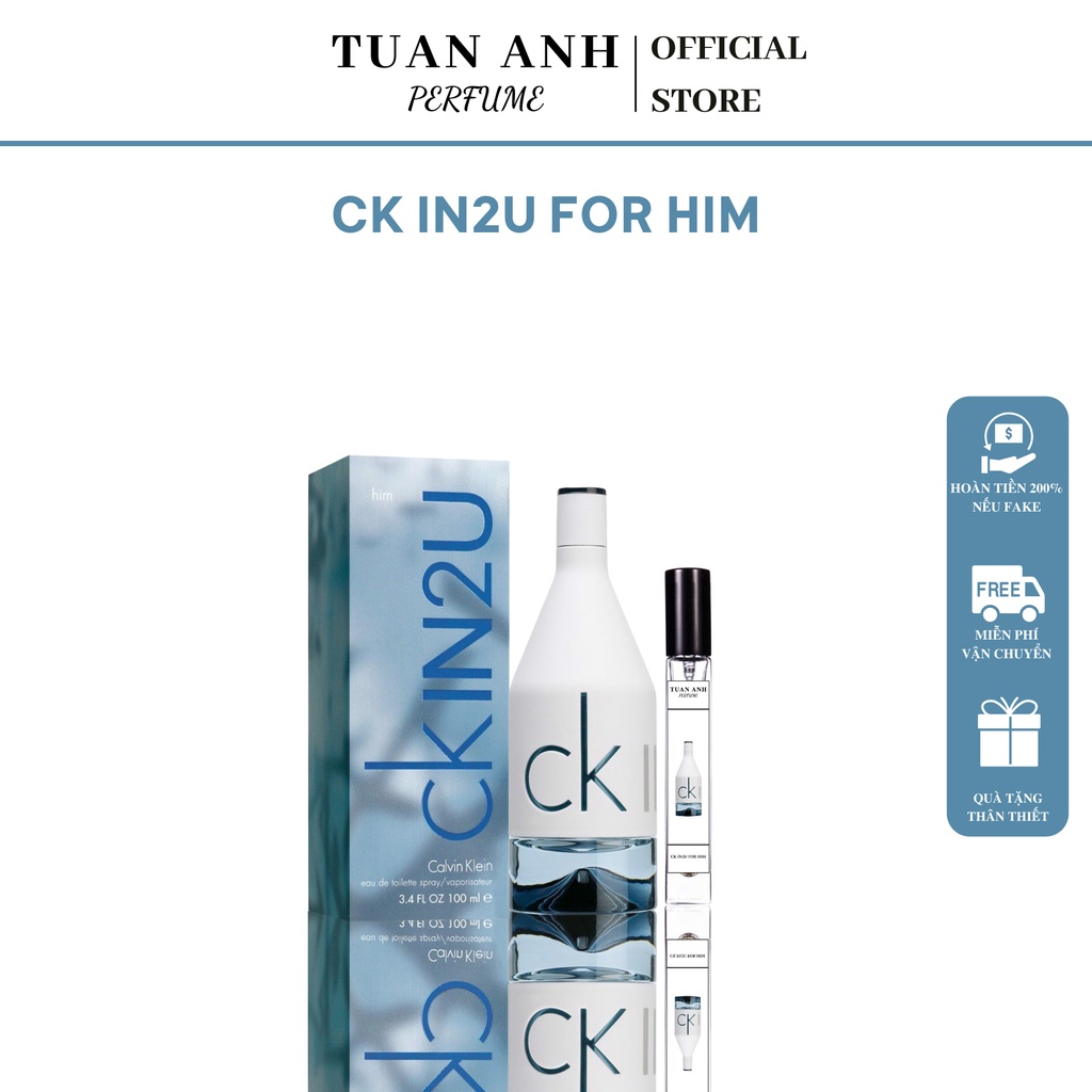 Nước hoa nam chính hãng CK In2u For Him cao cấp TUAN ANH PERFUME