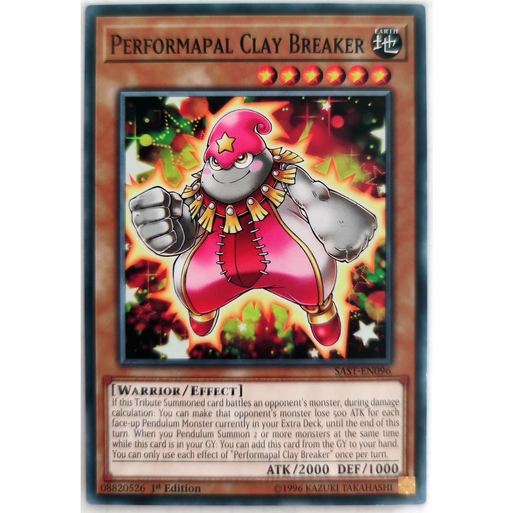 [Thẻ Yugioh] Performapal Clay Breaker |EN+FR| Common (ARC-V)