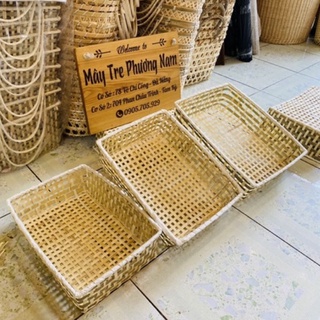 Khay đựng quà tết bộ 3 cái