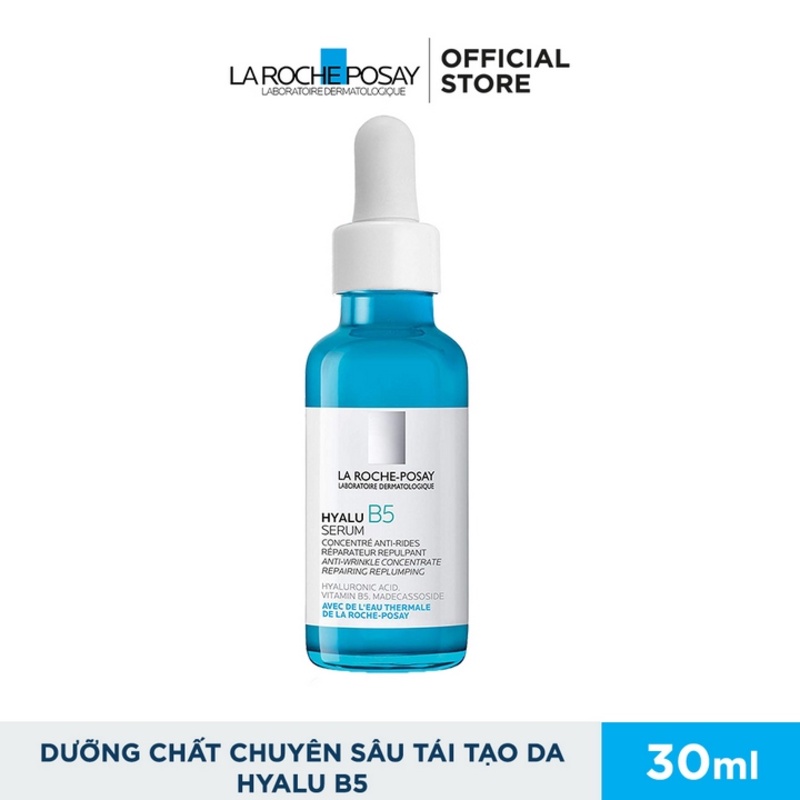 Dưỡng chất chuyên sâu giúp hỗ trợ quá trình tái tạo da La Roche-Posay Hyalu B5 Serum 30ml