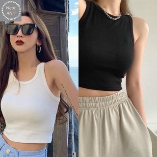 Áo croptop ba lỗ kiểu dáng ôm body
