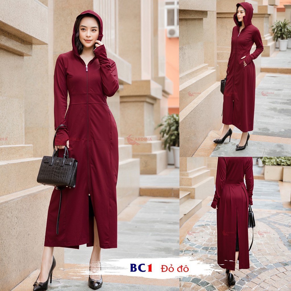 Áo chống nắng toàn thân thông hơi siêu thoáng chất vải thun kim cương | BigBuy360 - bigbuy360.vn