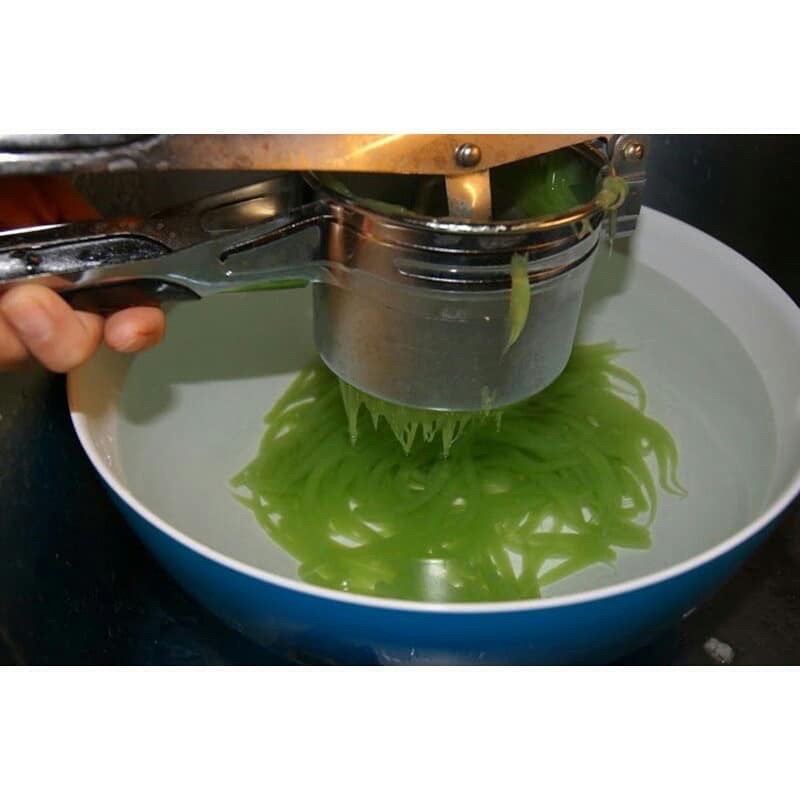 Khuôn làm bánh lọt bún bánh canh-ép củ quả đa năng inox