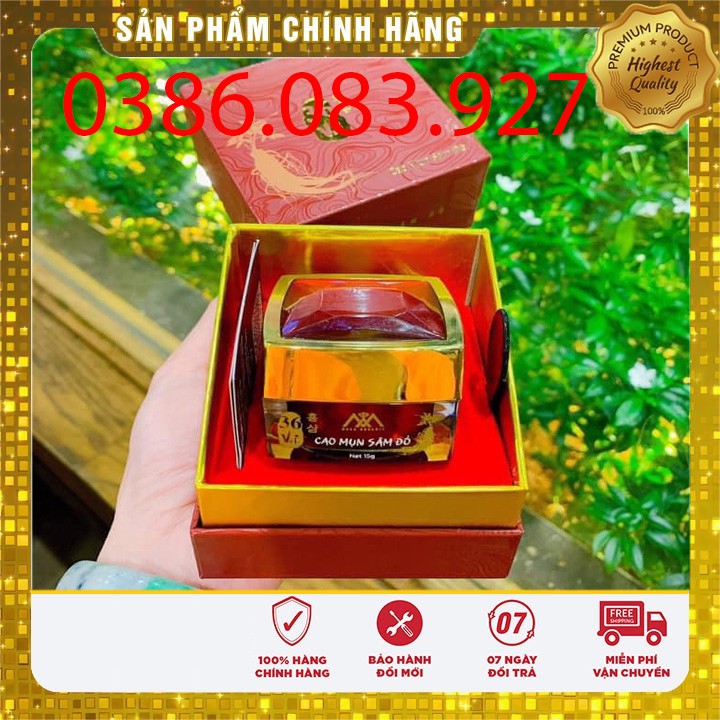[Chính Hãng] cao mụn sâm đỏ date mới