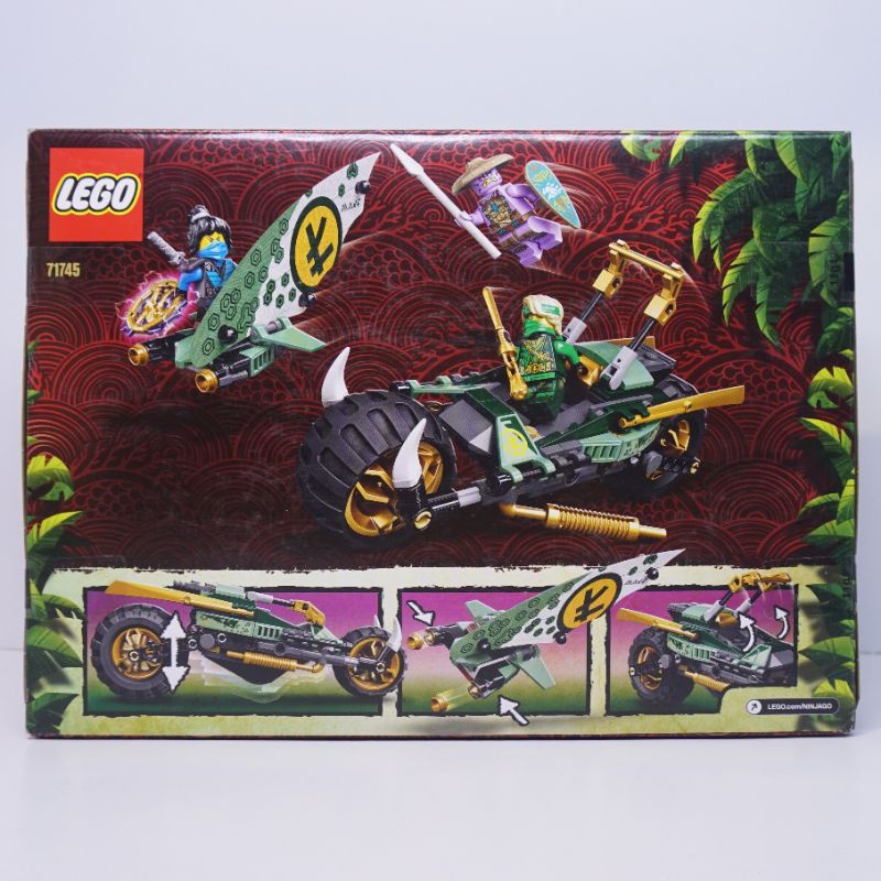 Lắp ráp LEGO 71745 | Xe địa hình rừng xanh của Lloyd | 183 chi tiết