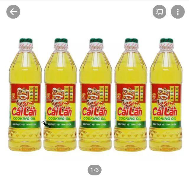 Combo Chai Dầu Ăn Cái Lân 1L