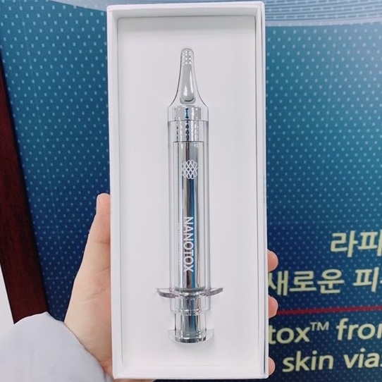Vi kim gai Nanotox Altum Peptide IDENEL 10ml - Sử dụng 6 tuần - se khít lỗ chân lông - tái tạo mô da - dày thành da - HQ