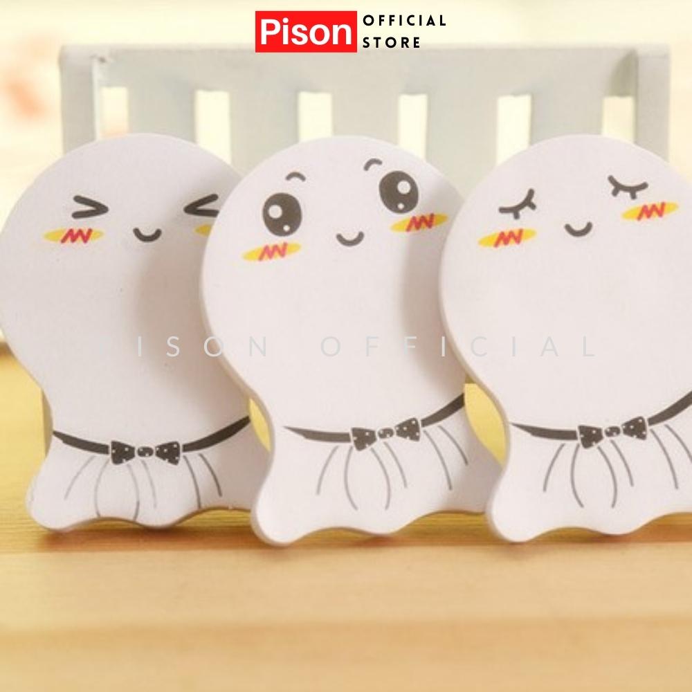 Giấy ghi chú Búp bê cầu mưa Pison, giấy note 30 tờ 4*3cm – SP0264 – 1 tệp