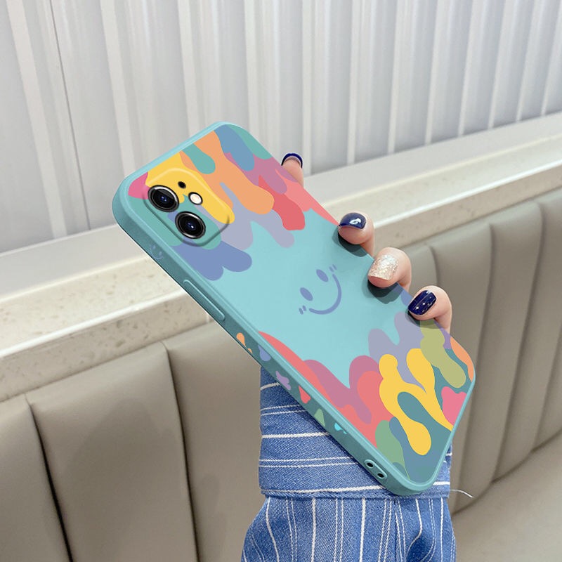 Ốp điện thoại tpu mềm in hình dễ thương thích hợp cho Iphone 12 Mini 11 Pro Max Mini Xs Max Xr X 8 7 Plus