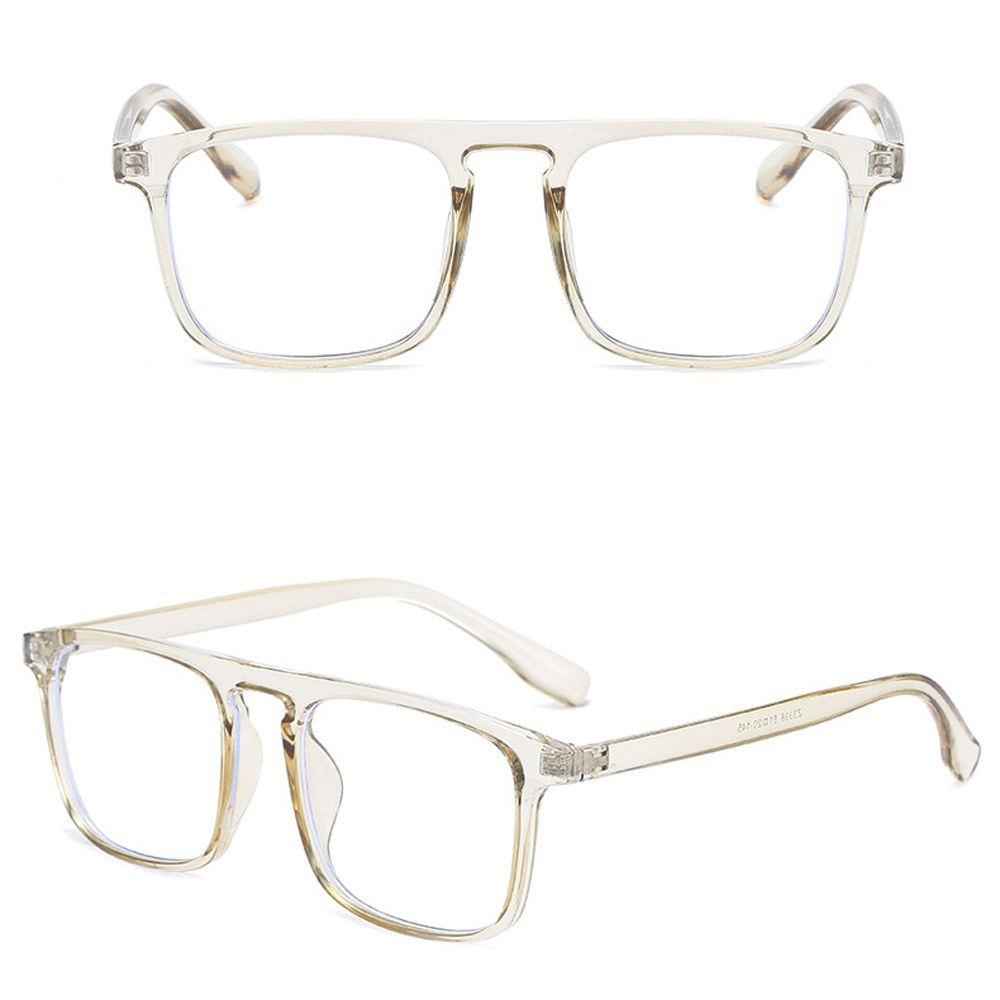 VANES1 Mắt Kính Gọng Vuông Chống Bức Xạ Phong Cách Vintage Thời Trang