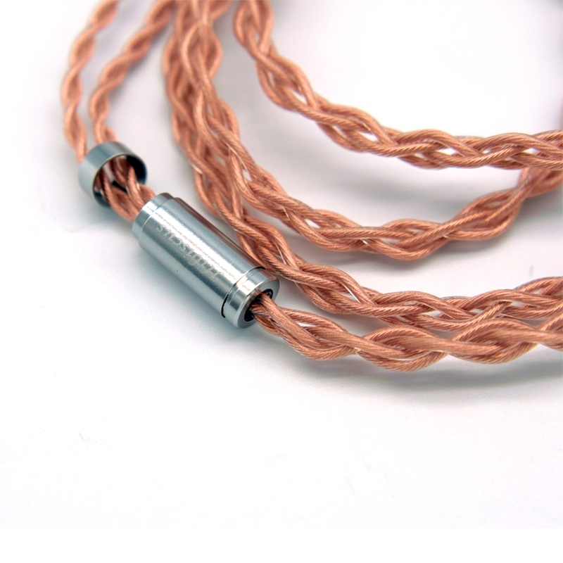 Dây cáp FAAEAL mạ vàng 3.5/2.5/4.4mm 2 chân mm MCX cho tai nghe KZ TFZ Shure SE215