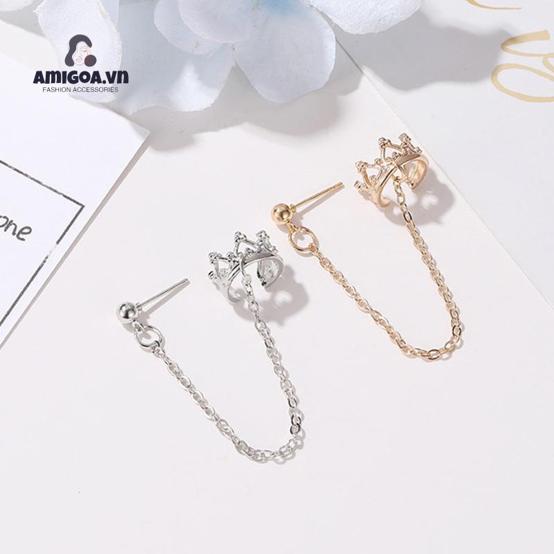 ✨✨Hoa Tai Hình Vương Miện Đính Đá Nhân Tạo Thời Trang