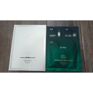 Mặt nạ chống lão hóa tinh chất xanh 2 trong 1 cao cấp OHUI Prime Advancer Ampoule Mask