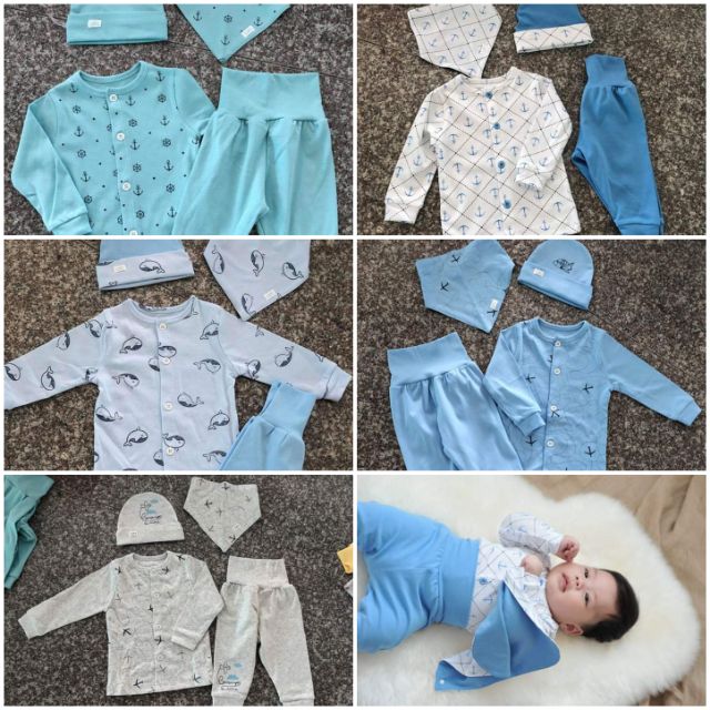 SET BỘ MOMA SƠ SINH SZ 3M (4 CHI TIẾT)
