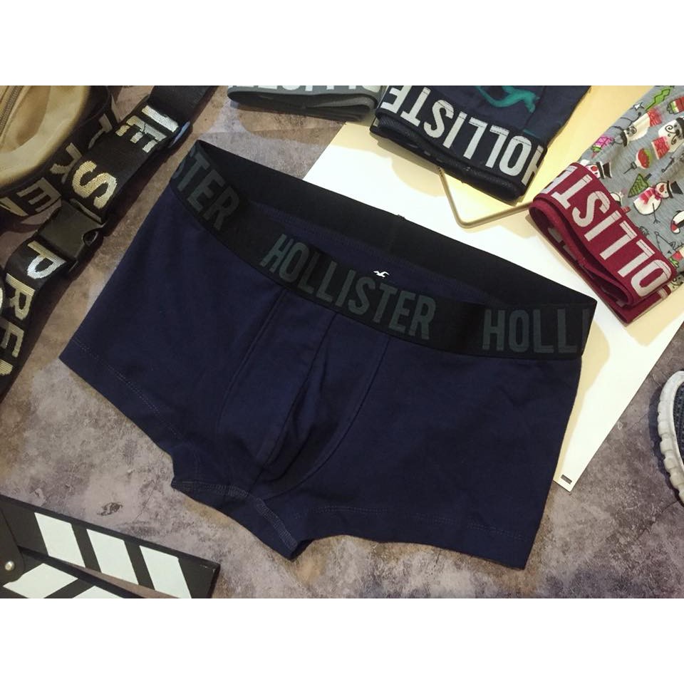 ⚡️FLASH SALE⚡️Quần lót sịp đùi nam BOXER HOLLISTER Cao cấp co dãn 4 chiều - Hàng xuất khẩu