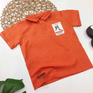 ÁO THUN CỔ TRỤ BÉ TRAI