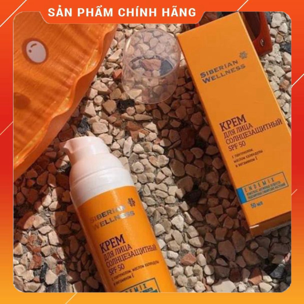 Kem chống nắng dùng cho mặt Siberian Wellness Sun Face Cream SPF 50 Siberi Nga | BigBuy360 - bigbuy360.vn