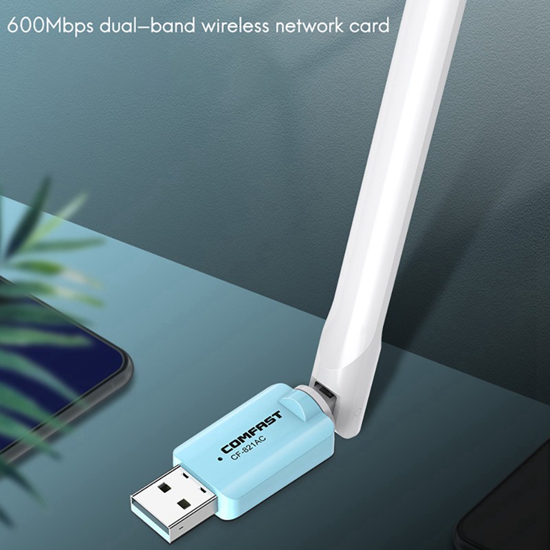 Thẻ Mạng Không Dây Comfast 821ac 600mbps Dual-Band | BigBuy360 - bigbuy360.vn