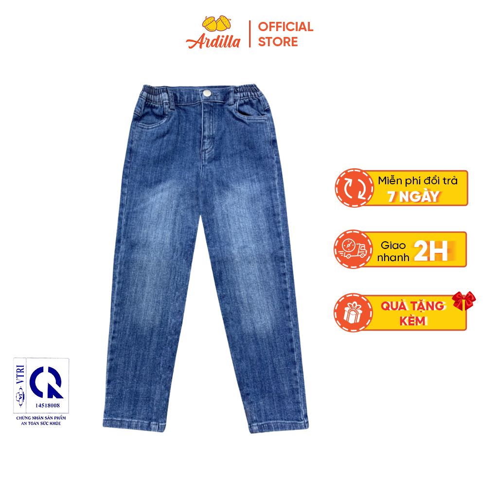 Quần Jeans bé gái ARDILLA chun hai bên sườn AA7400-QJ