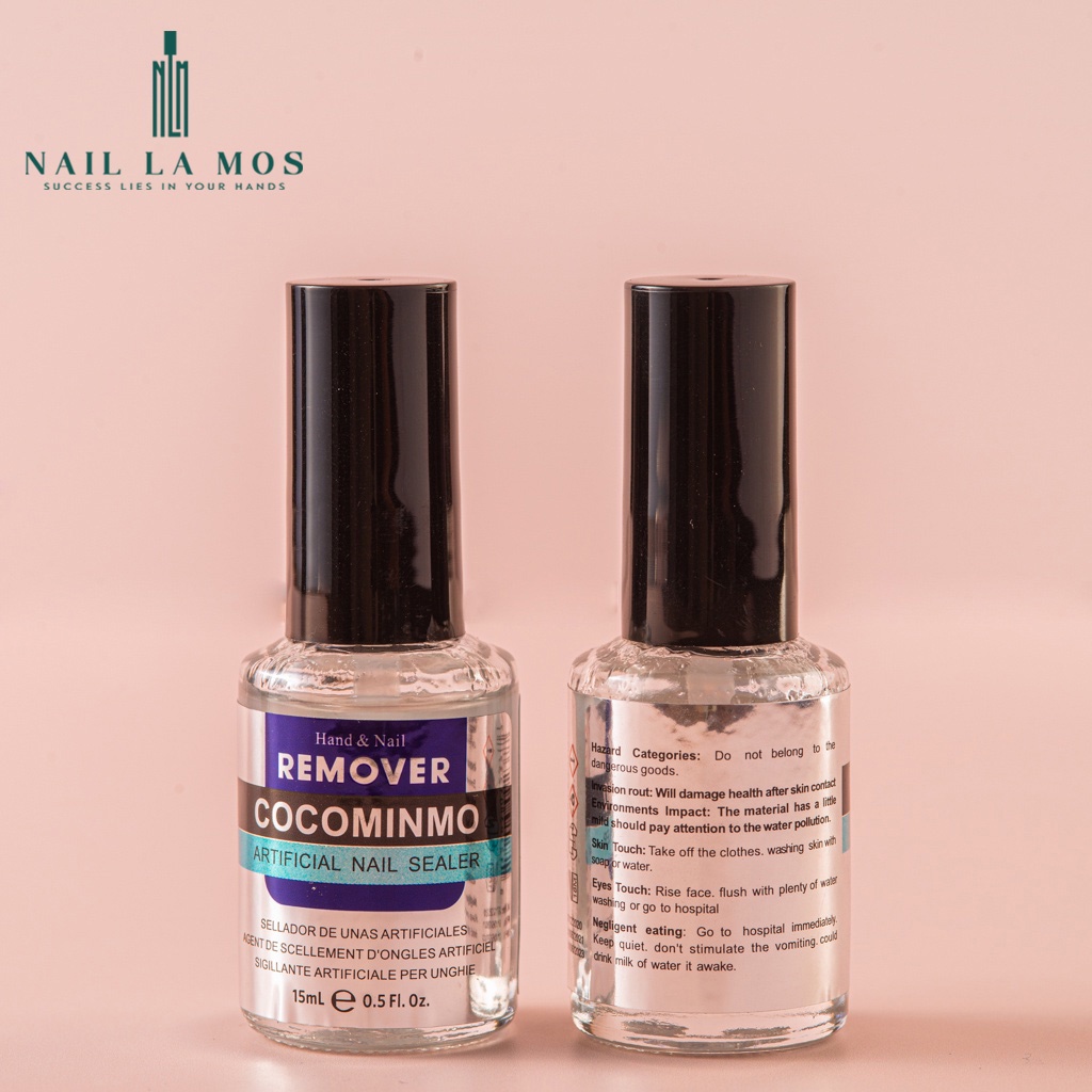 Nước phá gel Cocominmo chính hãng - phá gel lạnh không nóng móng (15ml)