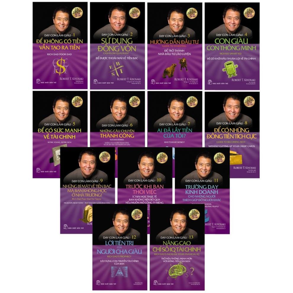Sách - Dạy Con Làm Giàu - Bộ 13 tập (Lẻ, tuỳ chọn) - NXB Trẻ